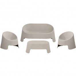 Σαλόνι Κήπου Colt (Σετ 4Τμχ) Ε3210,S1 Grey GREY