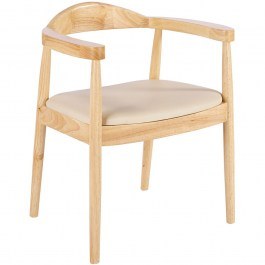 Πολυθρόνα Sara Ε7709,1Ν 60x53x76cm Natural-Ecru NATURAL