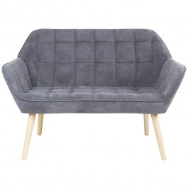 Καναπές Διθέσιος Alma Ε7141,73 127x70x82cm Natural-Grey GREY