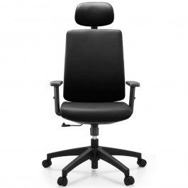 Καρέκλα Γραφείου Διευθυντή ΕΟ623,1 70x70x117/127cm Black BLACK
