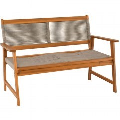 Two-Seater Sofa Spring Living Ε2356,2 120x68x84cm Natural-Beige