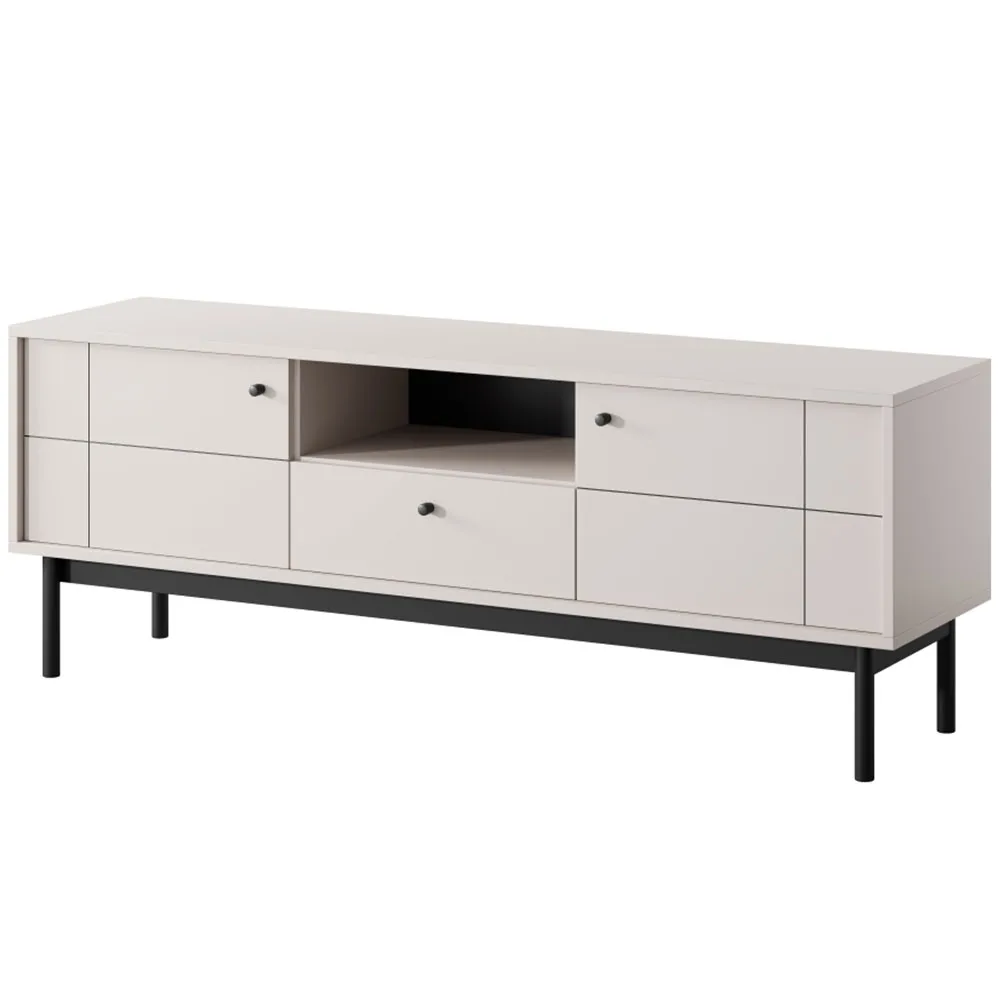 έπιπλο τηλεόρασης japandi style