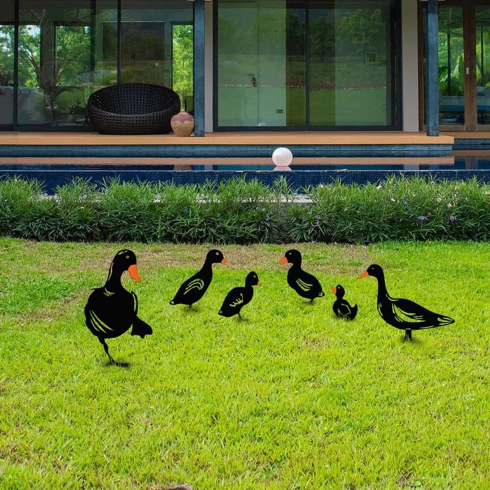 Διακοσμητικό δαπέδου για Κήπο - Ducks.