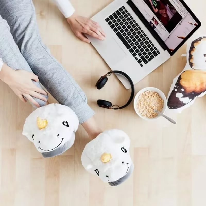 funny παπούτσια ακουστικά λάπτοπ