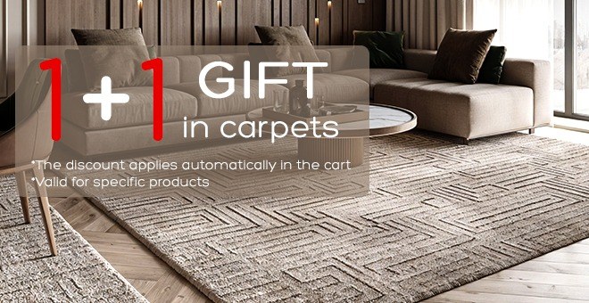Choose 2 Carpets from the designdrops collection and pay only for 1!