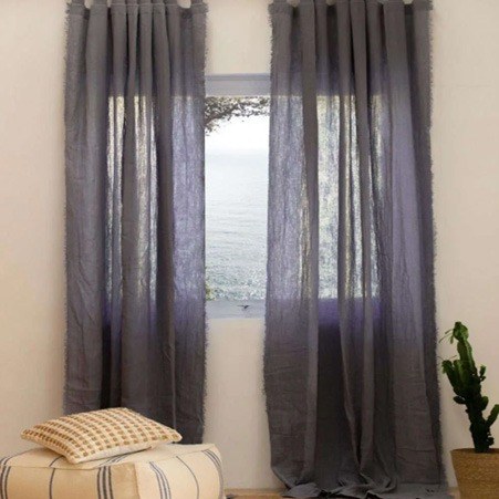 Κουρτίνα Fray με τιράντες