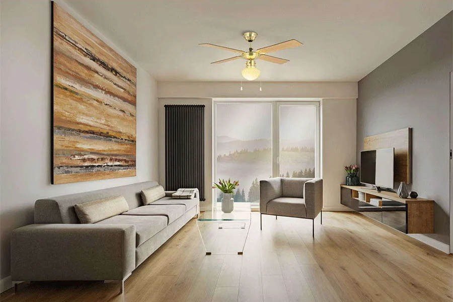 Ceiling Fan Living Room