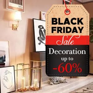 Black Friday designdrops Decoration
