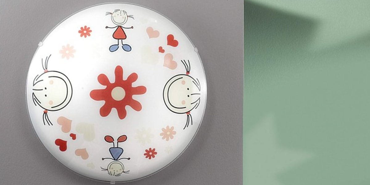 floral lamp