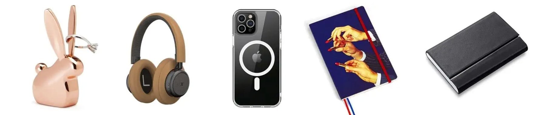 δώρα για διδύμους ακουστικά θήκη κινητού σημειωματάριο