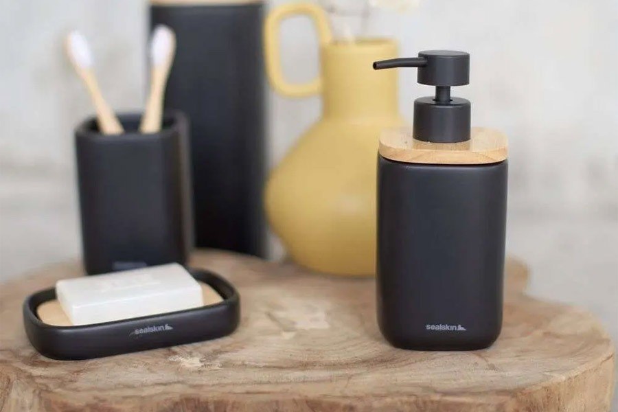 marble liquid soap dispenser