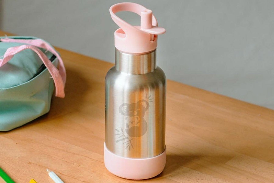 kids' thermos bottle with animal