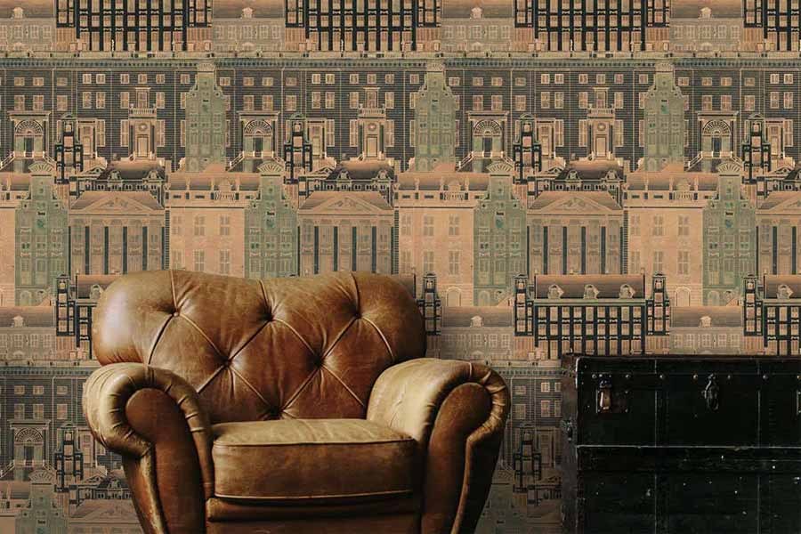wallpaper classic armchair